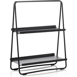 Zone Denmark Ραφιέρα Οργάνωσης Κουζίνας Μεταλλική 43x23x58 - A-Table Shelf Unit Black