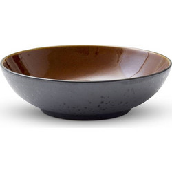 Bitz Σαλατιέρα Stoneware Φ24 Εκ. - Gastro Black/Amber