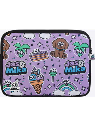 FIRSTGRADE - Jas og Mika Dreams PC/Tablet Sleeve - 13 inches - Luggage and Travel Gear