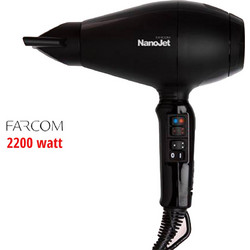 Farcom Nanojet 2200 Επαγγελματικό Πιστολάκι Μαλλιών Ionic 2200W