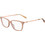 Love Moschino MOL550-35J Γυναικείος Σκελετός Γυαλιών Οράσεως Κοκάλινος Μεταλλικός Χρυσός Μπεζ