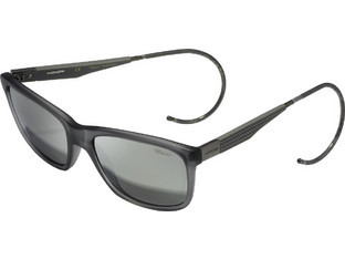Chopard SCH156M 9MBP Ανδρικά Γυαλιά Ηλίου Τετράγωνα Κοκάλινα Γκρι με Γκρι Polarized Φακό