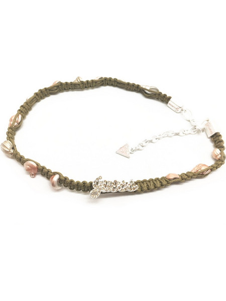 Guess Γυναικείο Κολιέ Μακραμέ UFN40907