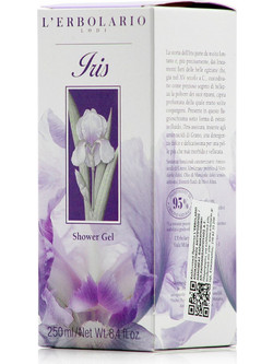 L'Erbolario Iris Bagnoschiuma Αφρόλουτρο σε Gel 250ml