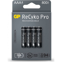 Gp Recyko AAA 850mAh 4τμχ