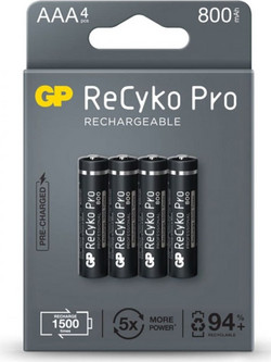 Gp Recyko AAA 850mAh 4τμχ