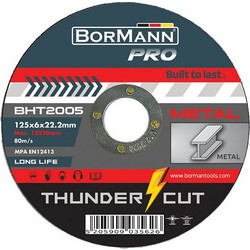 Δίσκος Λείανσης Thunder Cut Φ125x6mm BHT2005