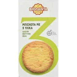 Βιολάντα 3 Υλικα Αλεύρι Βούτυρο Ζάχαρη 120gr (82-01620)