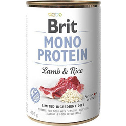 Brit Mono Protein Adult with Lamb & Rice 400gr