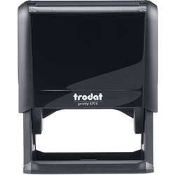 TRODAT ΣΦΡΑΓΙΔΑ MHXANΙΚΩΝ ΜΑΥΡΟ ΜΕΛΑΝΙ 75x38mm PRINTY 4926 ΜΑΥΡΗ