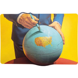 Σουπλά Globe 02107 45x32,1cm Multi Seletti Πολυπροπυλένιο