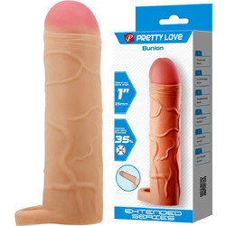 Pretty Love Bunion Κάλυμμα Επιμήκυνσης Πέους 16cm Flesh