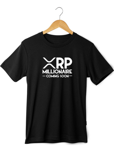 Μπλούζα Κοντομάνικη XRP Millionaire MTX233-Μαύρο