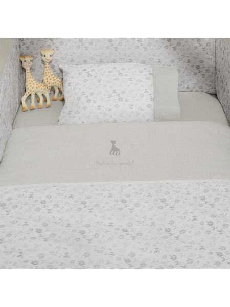 SOPHIE LA GIRAFE Παπλωματοθήκη με Φερμουάρ 100x140 Design 507 SOPHIE LA GIRAFE 46-6708/507