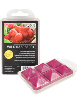 Αρωματικά Wax Melts Gala με άρωμα Wild Raspberry και σχήμα πυραμίδας - 70g