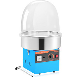 VEVOR Ηλεκτρική Μηχανή Μαλλιού Γριάς 1000W με Κάλυμα, Γαλάζια ZHSKU00000000000537