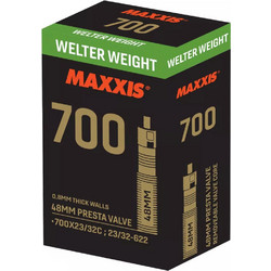 ΑΕΡΟΘΑΛΑΜΟΣ ΠΟΔΗΛΑΤΟΥ MAXXIS 700x23/32C WELTERWEIGHT 48MM F/V ΓΑΛΛΙΚΗ ΒΑΛΒΙΔΑ