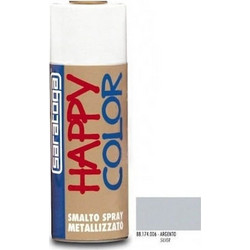 ΣΠΡΕΙ ΒΑΦΗΣ ΜΕΤΑΛ 06 ΑΣΗΜΙ 400ML HAPPY
