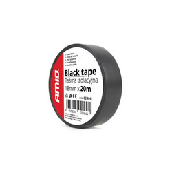 Amio - ΜΟΝΩΤΙΚΗ ΤΑΙΝΙΑ ΜΑΥΡΗ 19MM - 20M - 1 τεμ. (02464/AM) 02464/AM
