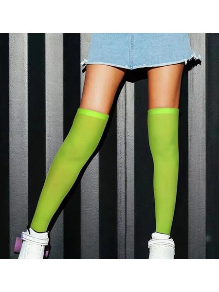 Sexy Green Fishnet Stockings