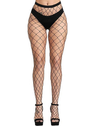 Mesh High Waist Pantyhose