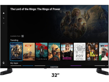 United UN32344T Τηλεόραση 32" HD Ready DLED HDR (2024)