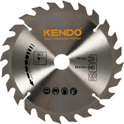 KENDO ΔΙΣΚΟΙ ΚΟΠΗΣ ΟΔΟΝΤΟΤΟΙ ΞΥΛΟΥ 180X24T 62200412