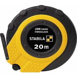 STABILA LBM 2000 FIBREGLASS Closed Case Tape 20 m