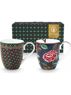 PiP Studio Κούπα Πορσελάνη Πολύχρωμη 450ml