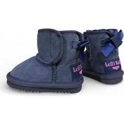 Lelli Kelly Παιδικά Μποτάκια Navy Μπλε Suede με Σκρατς LK3676