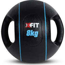 Medicine ball with dual grip 8Kg (X-FIT)