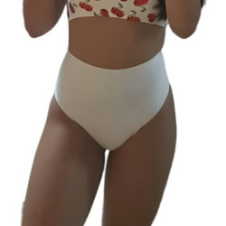 Γυναικείο Μαγιό Vibrant Hite Slip Λευκό