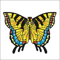X-Kites ButterFly Χαρταετός Υφασμάτινος Ready to Fly - Swallowtail κωδικός 80528