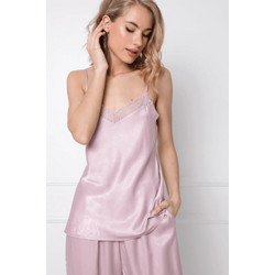Aruelle Lucy Babydoll Καλοκαιρινό Σατέν Ροζ