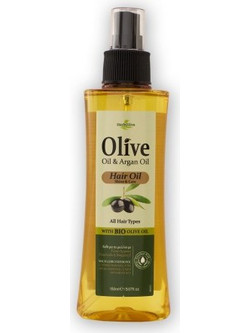 Herbolive Argan Hair Oil Elixir Argan Λάδι Μαλλιών για Επανόρθωση & Ψαλίδα 150ml