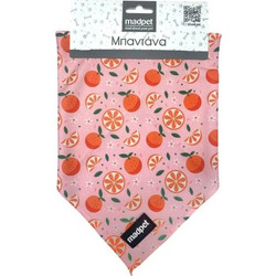 Madpet Μπαντάνα Σκύλου Mandarin 49.5x35x35cm