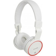 AvLink PBH10 Ενσύρματα & Ασύρματα Bluetooth Ακουστικά On Ear Λευκά
