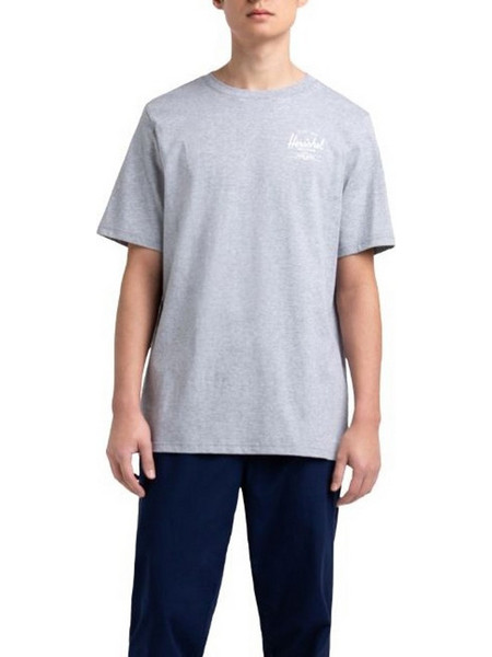 HERSCHEL Men Tee Classic Logo - CL HGRY/WH - 50027-00368