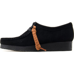 WALLABEE SUEDE LACE UP MOCCASINS WOMEN CLARKS