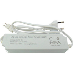 ΤΡΟΦΟΔΟΤΙΚΟ ΤΑΙΝΙΑΣ LED AC 400W/30m ILL (ΣΕΤ ΜΕ 2)