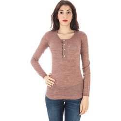 FRED PERRY WOMEN'S PINK SWEATER Ροζ