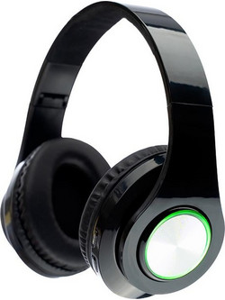 Crystal Audio BT-02 Ενσύρματα & Ασύρματα Bluetooth Ακουστικά On Ear Μαύρα