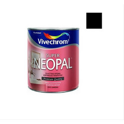Vivechrom Super Neopal Πλαστικό Χρώμα Εσωτερικού Χώρου Μαύρο 24 0.75lt