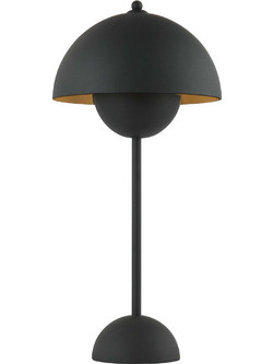 Viokef 4283301 Πορτατίφ Ε27 Μαύρο Φ23xΥ49cm