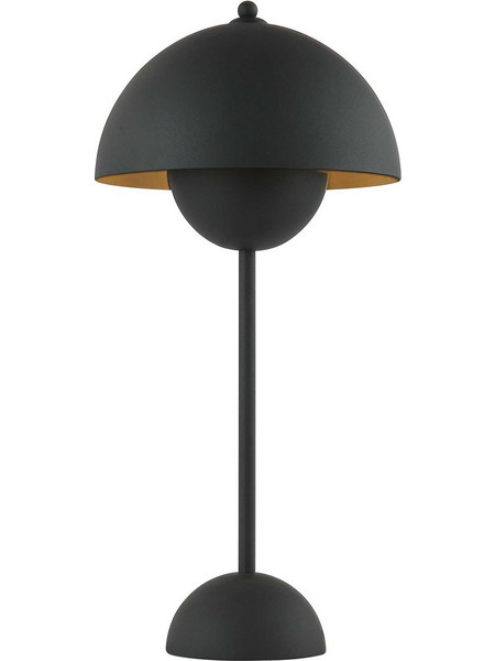 Viokef 4283301 Πορτατίφ Ε27 Μαύρο Φ23xΥ49cm