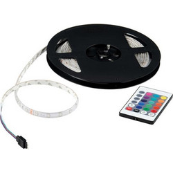 Grundig Ταινία 180LED RGB 3m με 16 Χρώματα IP65 και Τηλεχειριστήριο, 58633 - Grundig