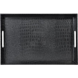 Δίσκος Σερβιρίσματος Μαύρος 38x25