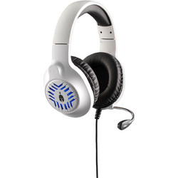 Spartan Gear Medusa Gaming Headset Over Ear White Black