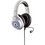 Spartan Gear Medusa Gaming Headset Over Ear White Black