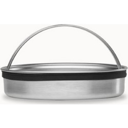 Qwetch Lunch Box Compartment Δοχείο Φαγητού Θερμός Inox Ασημί